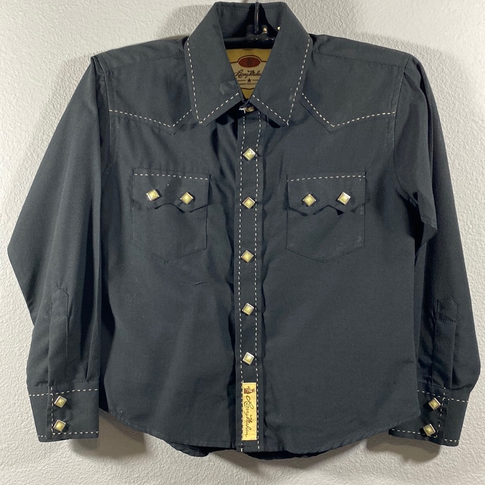 LARRY MAHAN long sleeve shirt